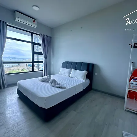 Wistay 4-5Pax Premium Apartment Kk City Center Kota Kinabalu Exterior photo