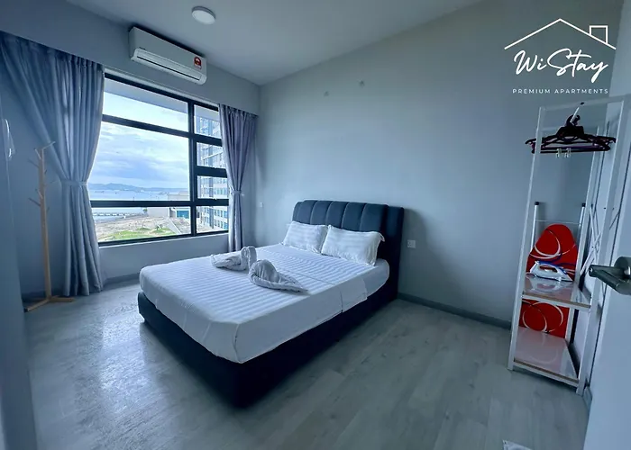 Wistay 4-5Pax Premium Apartment Kk City Center